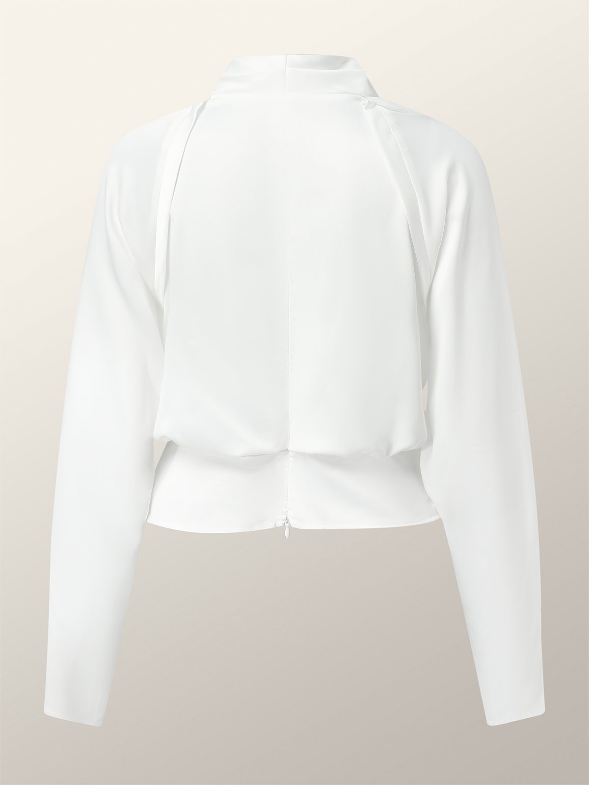 Plain V Neck Regular Fit Elegant Blouse