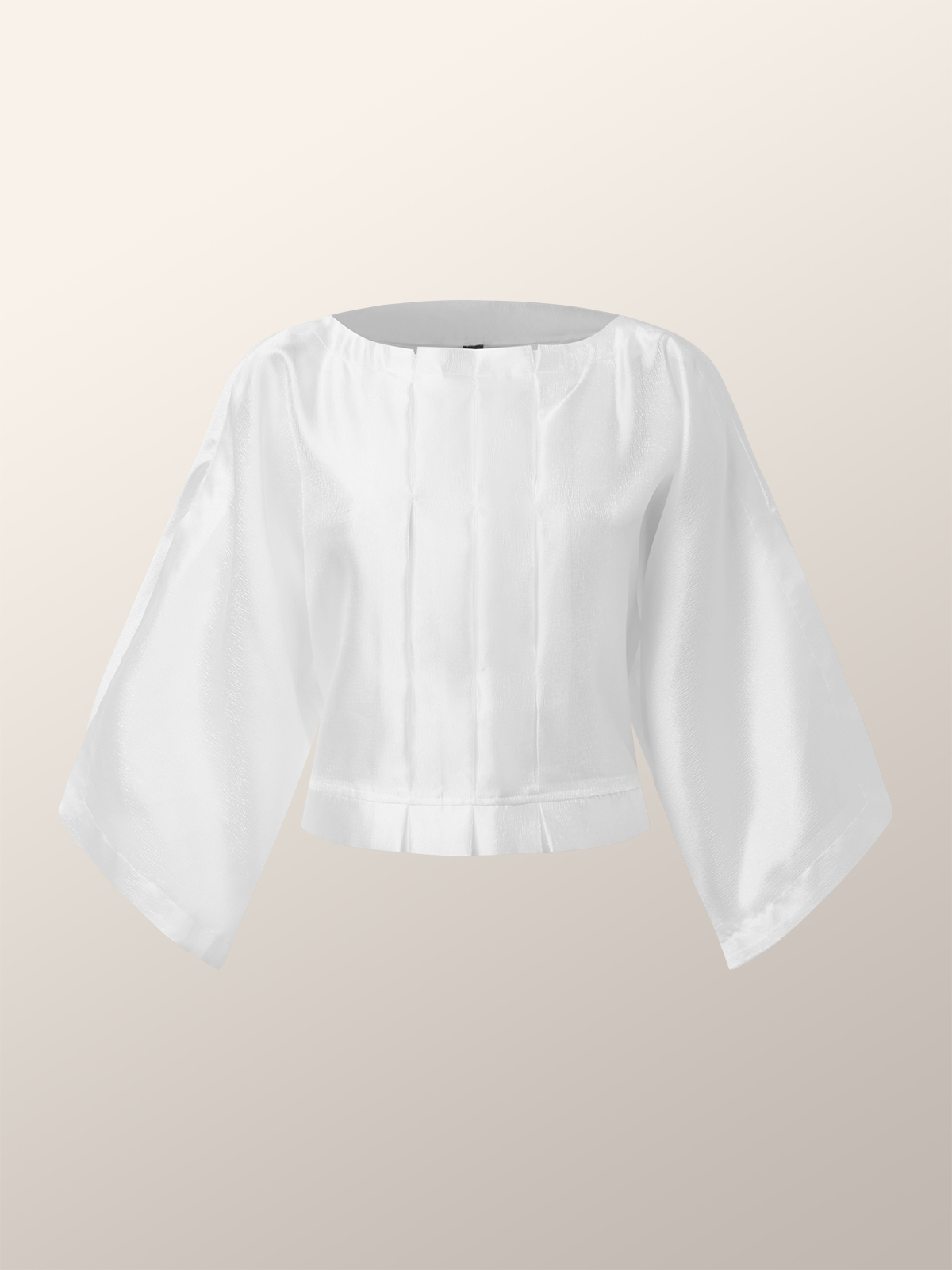 Plain Loose Boat Neck Urban Shirt