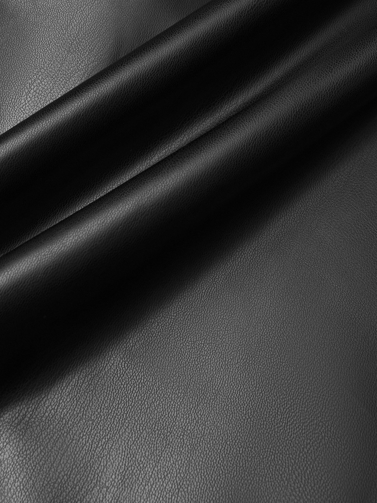 Urban  Simple Pu  Plain  Umbrella Skirt