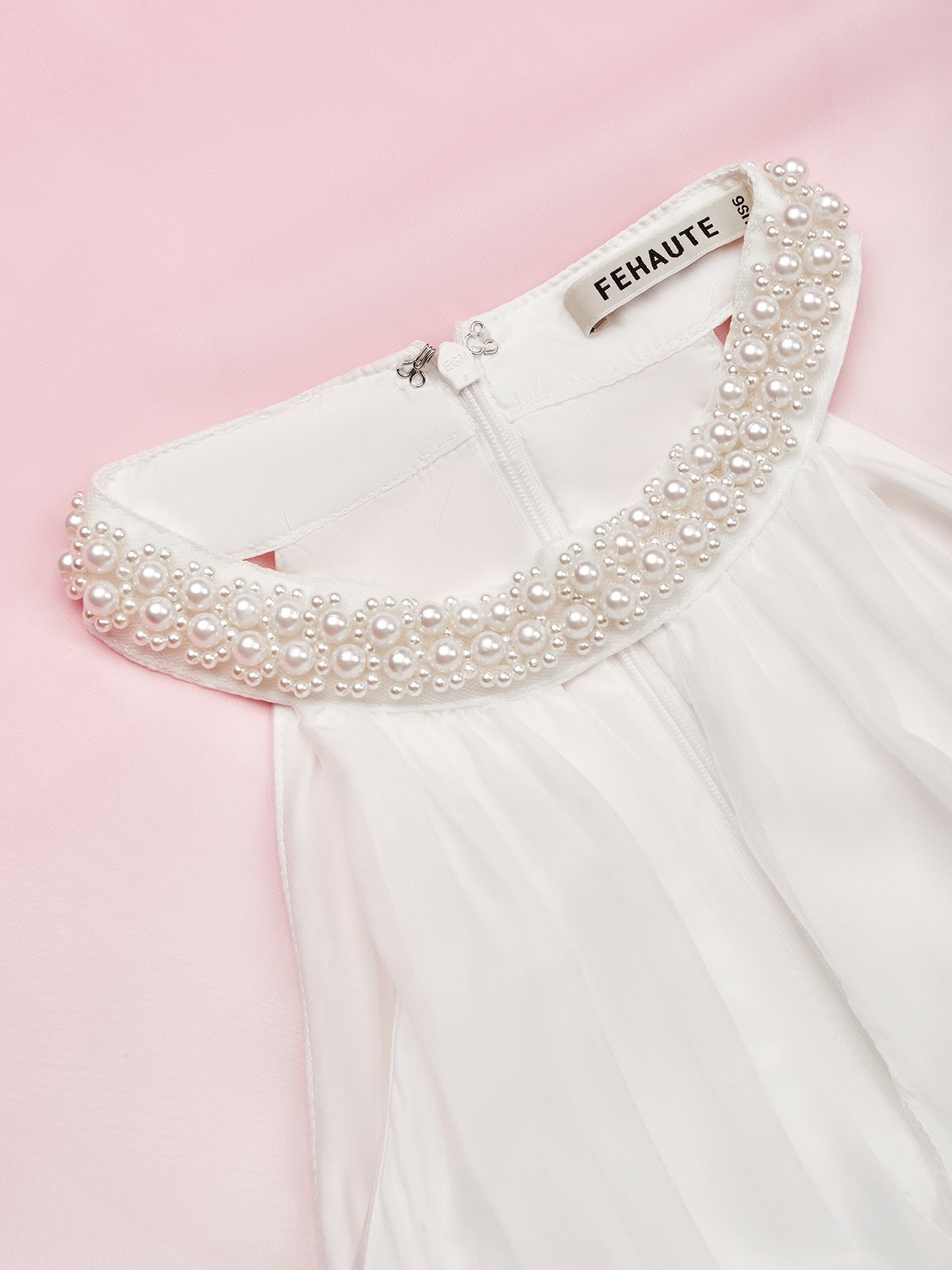 Regular Fit Chiffon Morden Dress With No