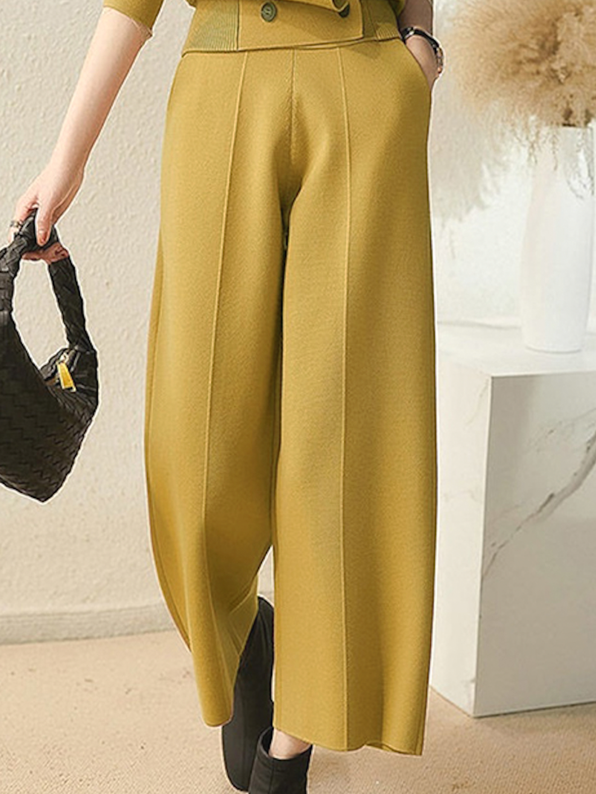 Loose Micro-Elasticity Urban Pants Ankle Pants