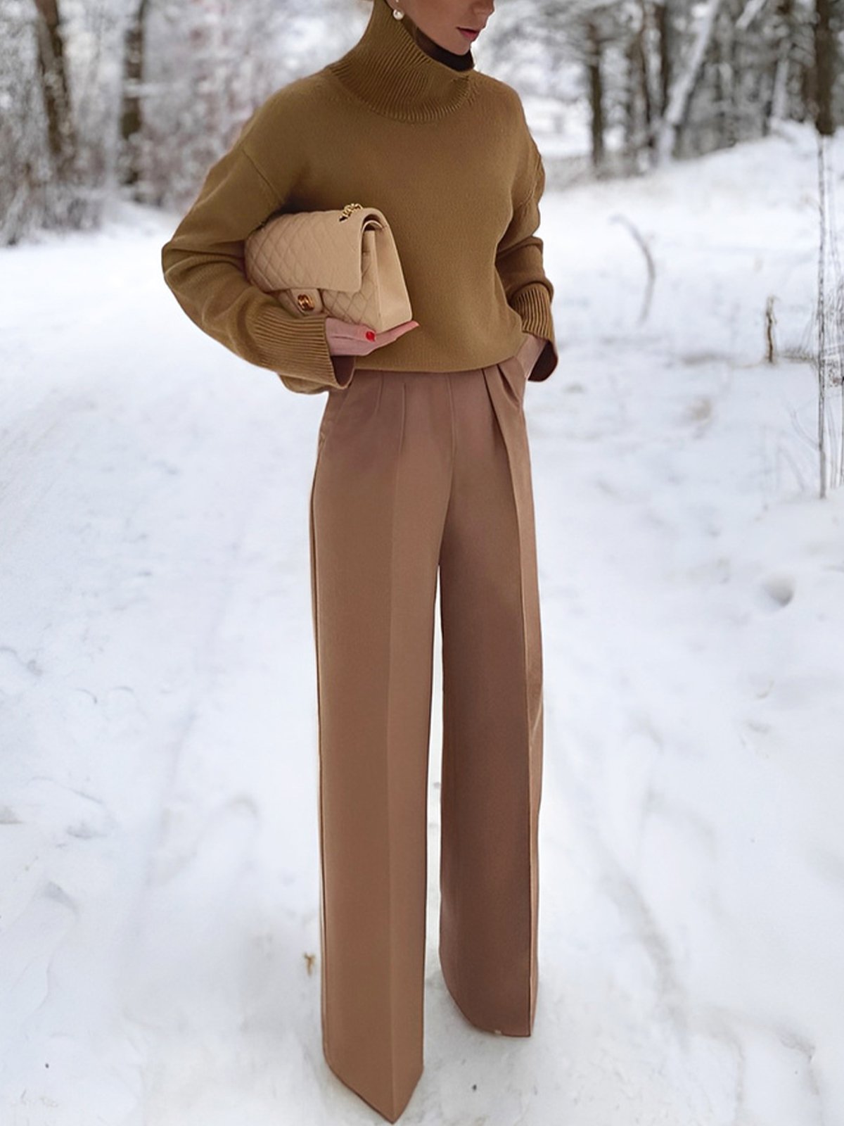 Urban Regular Fit Plain Pockets  Fashion Straight  Pants