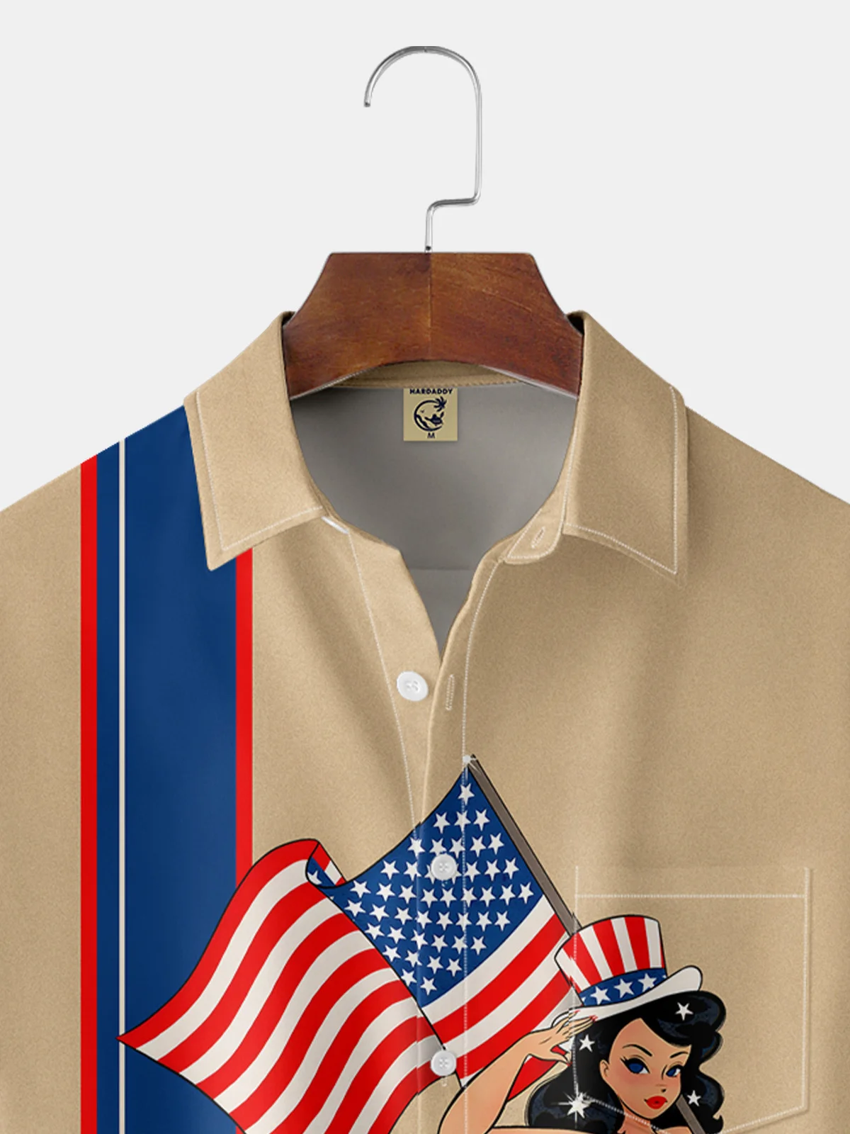 𝑨𝒍𝒊𝒄𝒆 𝑴𝒆𝒐𝒘 X HARDADDY® Big Size American Bowling Shirt