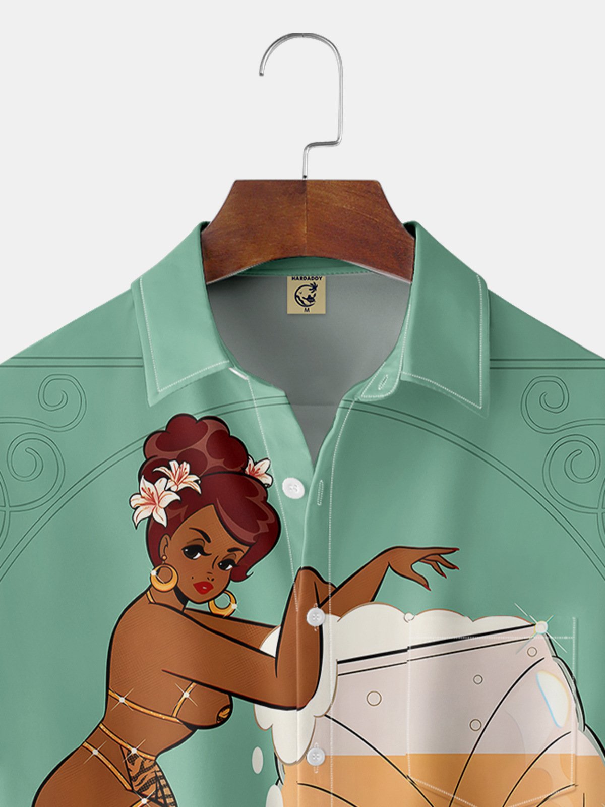 𝑨𝒍𝒊𝒄𝒆 𝑴𝒆𝒐𝒘 X HARDADDY® Big Size Tiki Beauty Shirt