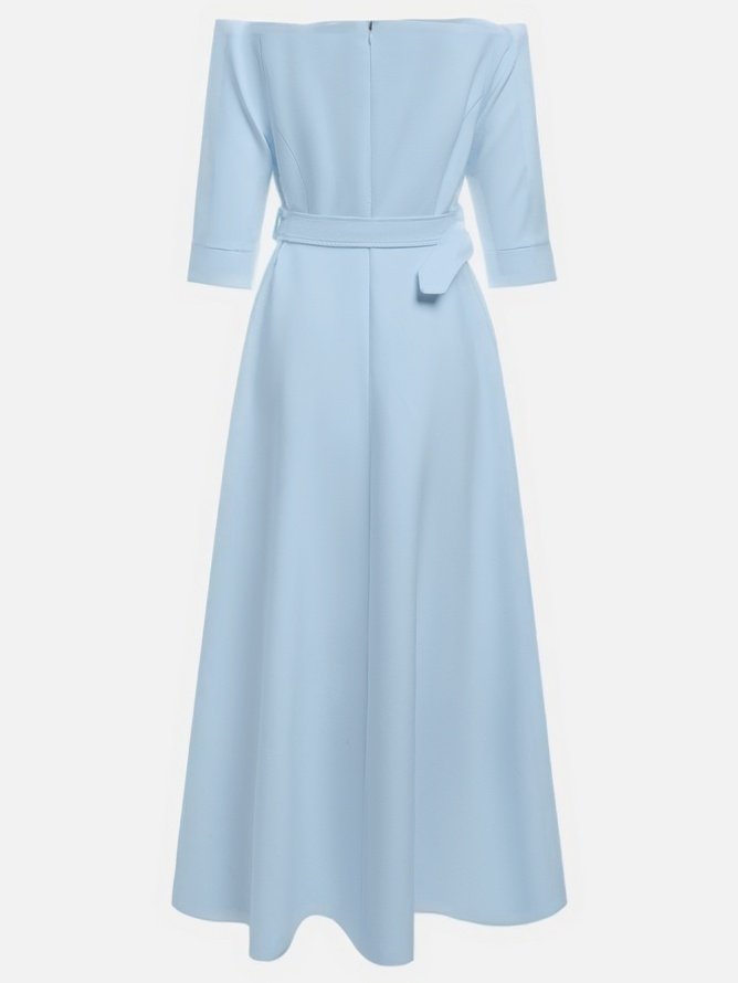 Morden Off The Shoulder Dress With No