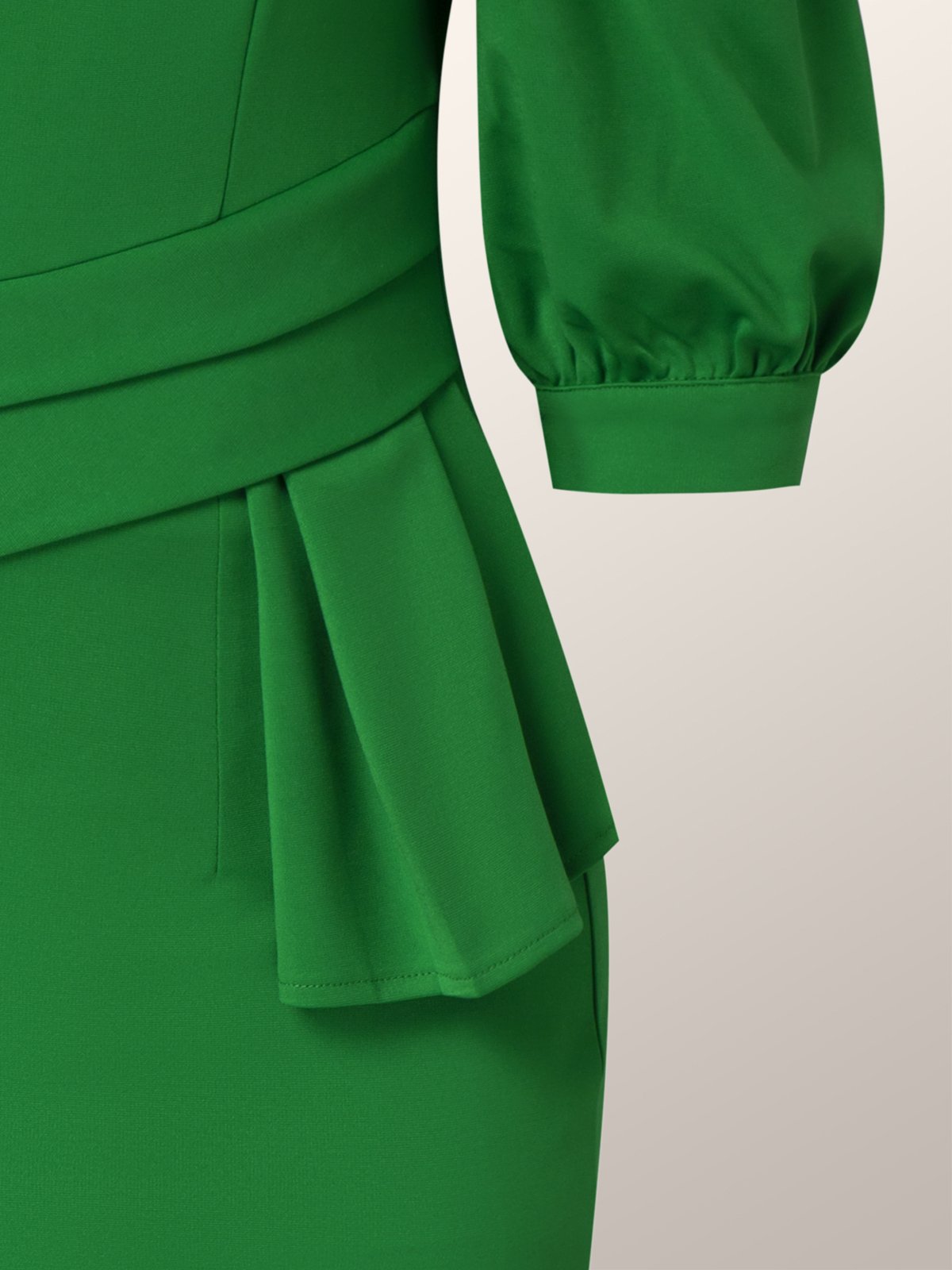 Elegant Skinny Crew Neck Solid Midi Dress