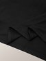 Loose Plain Turtleneck Elegant Blouse