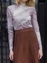 Long sleeve Regular Fit Simple Top