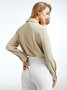 Long sleeve Shirt Collar Loose Urban Blouse