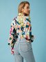 Shirt Collar Elegant Regular Fit Long Sleeve Blouse