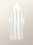 2023 Fashion week loose Plain Shirt Collar Elegant Dress
