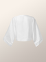Plain Loose Boat Neck Urban Shirt