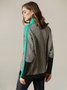 Urban Geometric Turtleneck Long Sleeve Sweater