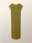 Urban Houndstooth Loose Sweater Cardigan