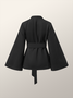 Elegant Plain Long Sleeve Regular Fit Jacket
