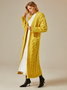 Loose Long Sleeve Plain Elegant Cardigan