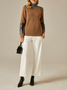 Turtleneck Urban Loose Long Sleeve Sweater