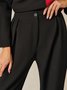 Color Block Regular Fit Urban Fashion Long Pants