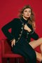 Urban Velvet Plain Buttoned Regular Fit Jacket