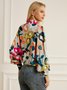 Shirt Collar Elegant Regular Fit Long Sleeve Blouse