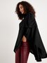 Urban Plain Loosen Turtleneck Blouse
