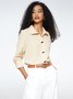 Long sleeve Shirt Collar Loose Urban Blouse