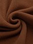 Fall Long Sleeve Simple Turtleneck Daily Simple Daily Top