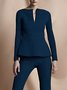 Urban Regular Fit Plain Long Sleeve Top