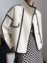 Urban Color Block Long Sleeve Jacket