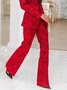 Urban Regular Fit Random Print Fashion Pants
