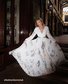 Morden Balloon Sleeve V Neck Dress With No