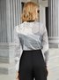 Long sleeve Regular Fit Simple Top